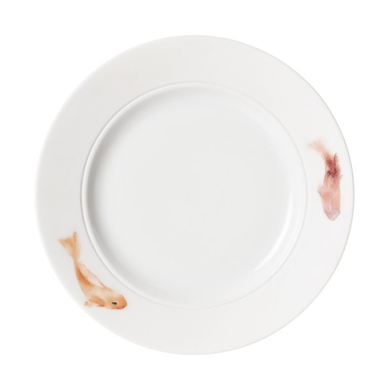 Nymphenburg Lotos Koi Bread and Butter Plate