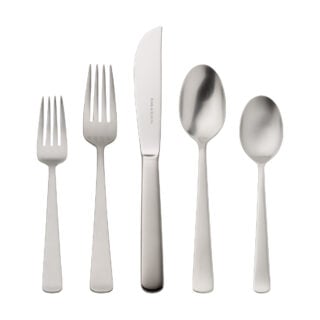 Robbe & Berking Atlantic Brushed Five-Piece Place Setting Stainless Steel