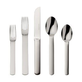 Robbe & Berking Topos Five-Piece Place Setting Stainless Steel