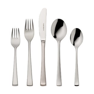Robbe & Berking York Five-Piece Place Setting Stainless Steel