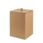Giobagnara Walter Rectangular Wastebasket Small with Lid