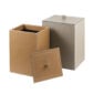Giobagnara Walter Rectangular Wastebasket Large with Lid