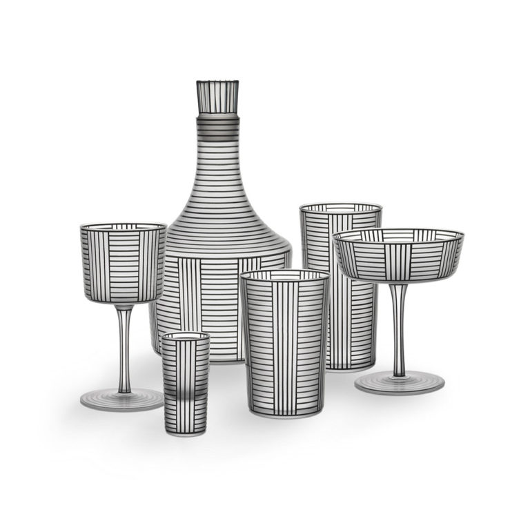 The Lobmeyr Bronzit Series B Glassware | Kneen & Co