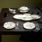 Nymphenburg Belle Epoque Fine Porcelain Dinnerware in luxury home