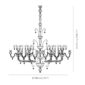 Venini Marcello Chandelier Scale