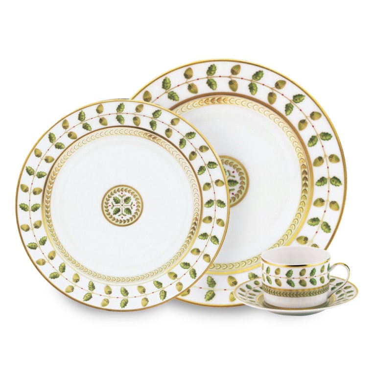 Bernardaud Constance Green Dinnerware