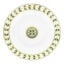 Bernardaud Constance Green Coupe Soup Bowl