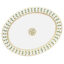 Bernardaud Constance Green Oval Platter Small