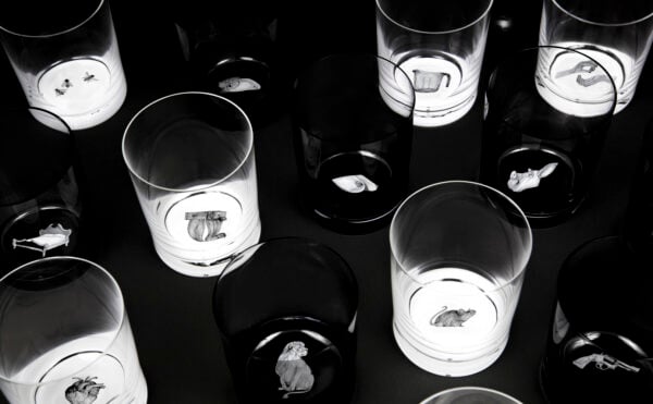 Lobmeyr Seven Deadly Sins and Heavenly Virtues Loos Water Tumblers Lobmeyr Seven Deadly Sins and Heavenly Virtues Loos Water Tumblers