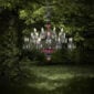 Saint-Louis Crystal Arlequin 24-Light Chandelier Amethyst and Purple
