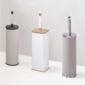 Giobagnara Leather Toilet Brush Holder