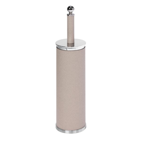 Giobagnara Amalfi Leather Toilet Brush Holder