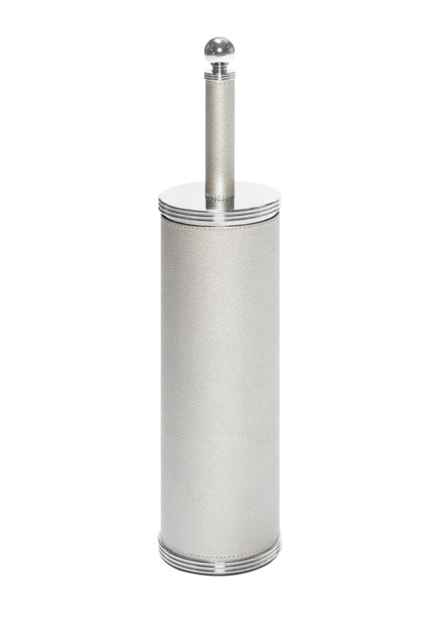 Giobagnara Amalfi Leather Toilet Brush Holder