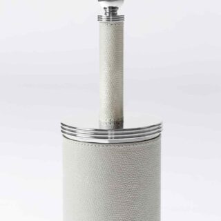 Giobagnara Amalfi Leather Toilet Brush Holder