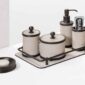Giobagnara Amalfi Leather Bathroom Collection