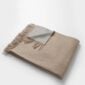 Masserano Biella Fringe Throw