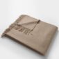 Masserano Biella Fringe Throw