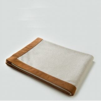 Masserano Biella Suede Throw