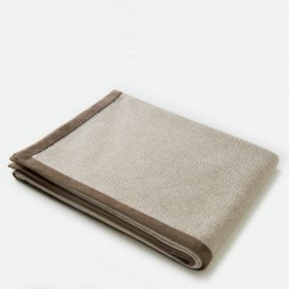 Masserano Biella Suede Throw