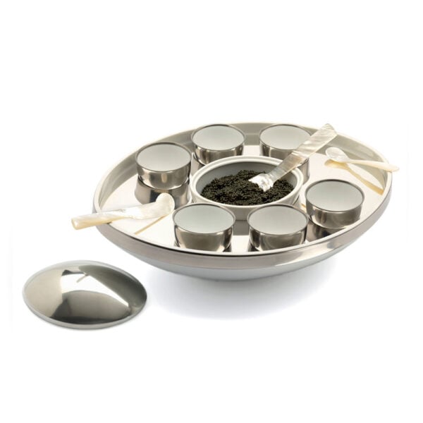 Augarten Caviar Service Platinum