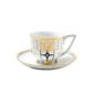 Augarten Deco Vienne Coffee Cup and Saucer