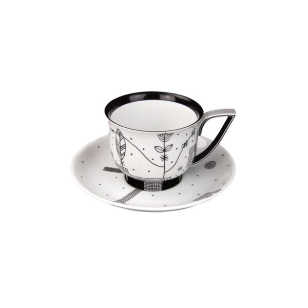 Augarten Mythos Coffee Cup and Saucer
