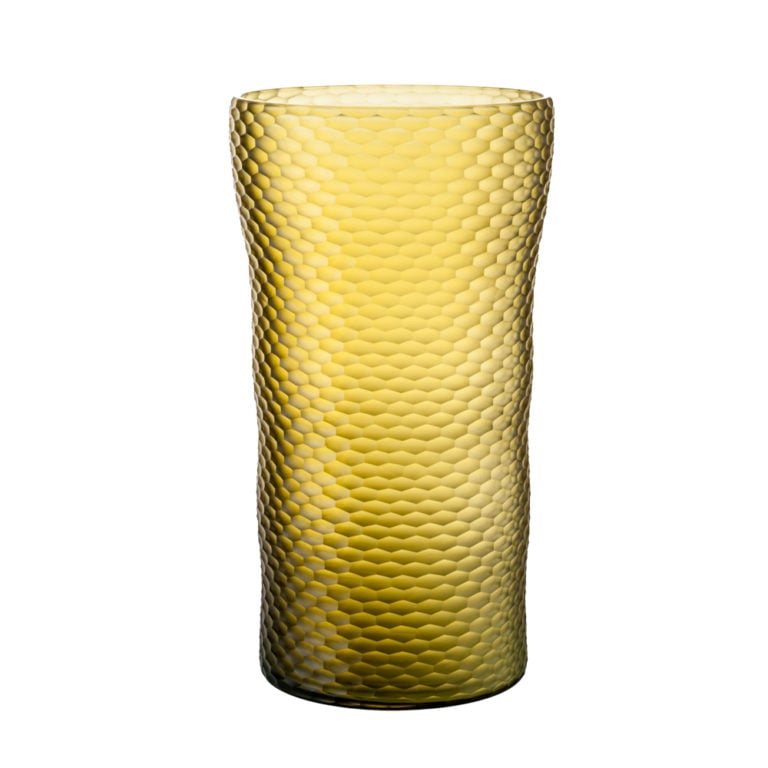 Venini Carlo Scarpa Battuto Nido D'Ape Straw Yellow Venini Carlo Scarpa Battuto Nido D'Ape Straw Yellow