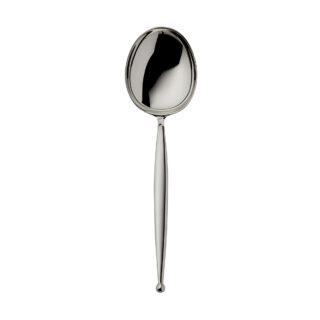 Robbe & Berking Gio Silver Broth or Cream Soup Spoon.