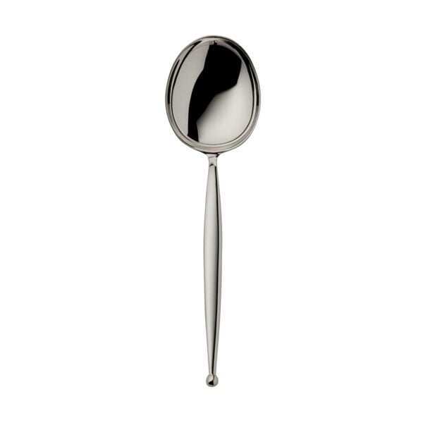 Robbe & Berking Gio Silver Broth or Cream Soup Spoon.