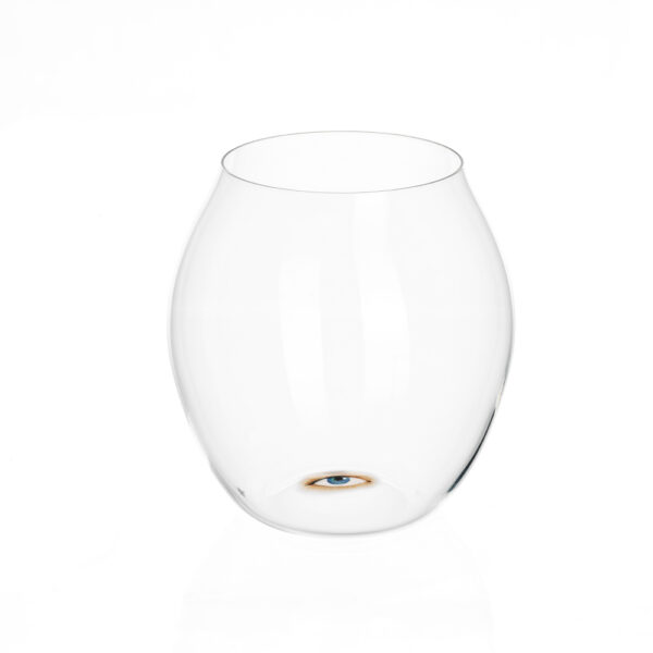 Lobmeyr Balloon Tumbler with Painted Eye