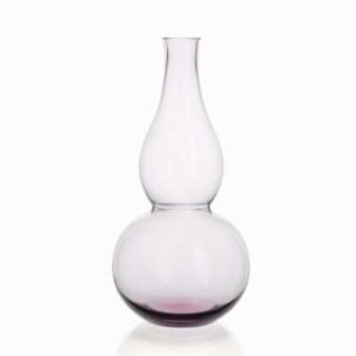 Lobmeyr Calabash Flower Vase Tall Amethyst