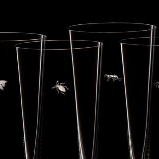Lobmeyr Commodore Beer Tumbler with Insects