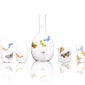 Lobmeyr Balloon Barware with Painted Butterflies