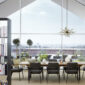 Lobmeyr Metropolitan 13 Light Chandelier in Luxury Home