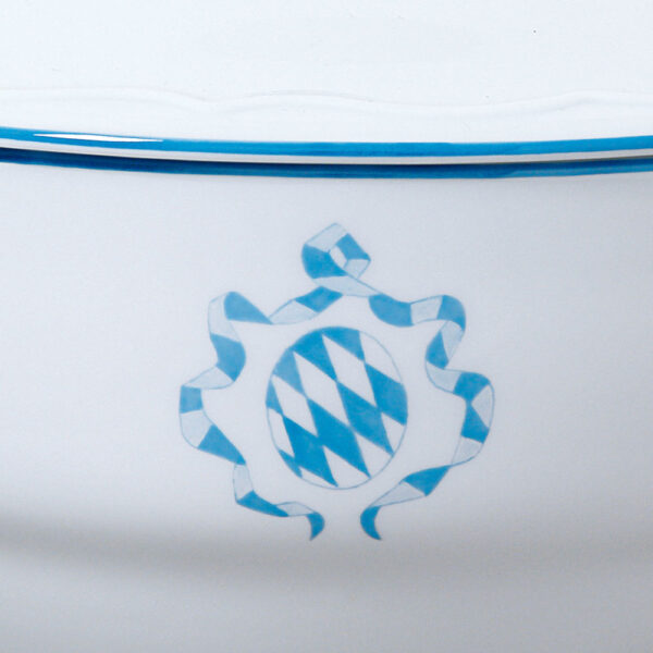 Nymphenburg Bavaria Dish With Lion Lid No. 3 Detail Nymphenburg Bavaria Dish With Lion Lid No. 3 Detail
