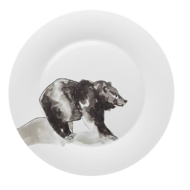 Hering Berlin Piqueur Presentation Plate Bear