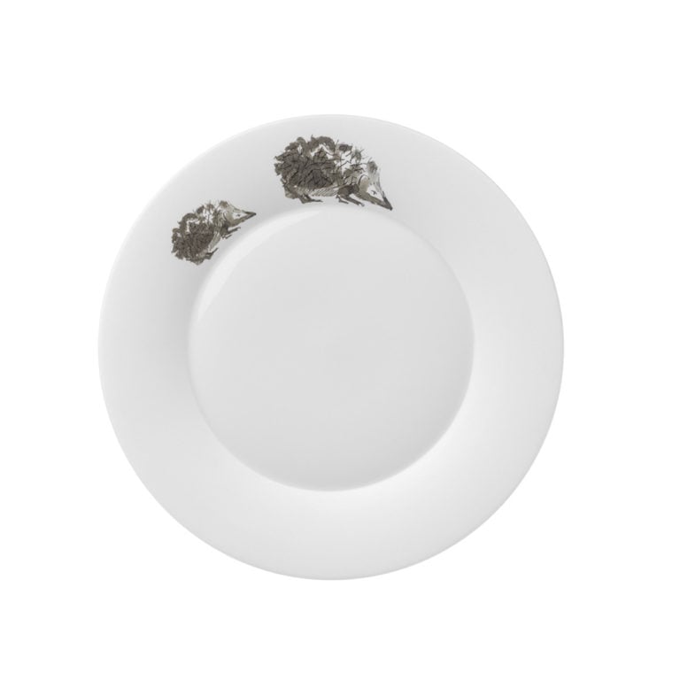 Hering Berlin Piqueur Dessert Plate Hedgehogs