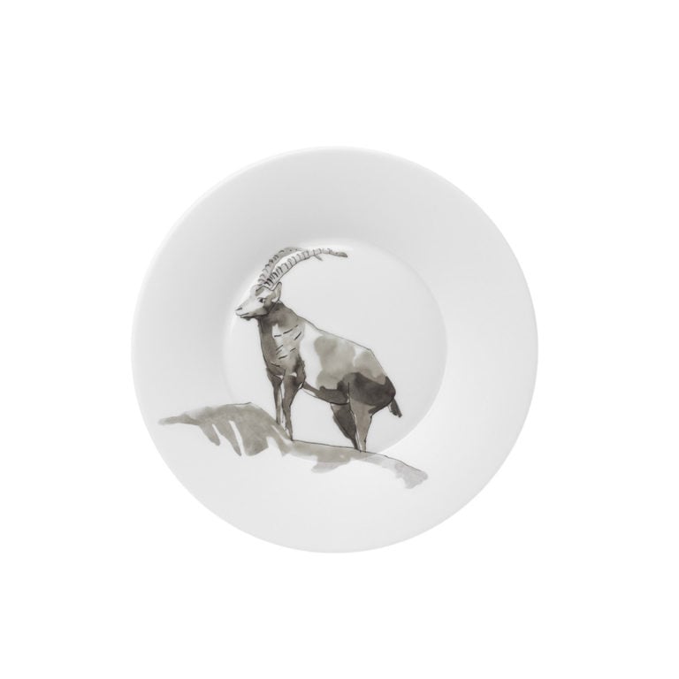 Hering Berlin Piqueur Bread Plate Ibex Hering Berlin Piqueur Bread Plate Ibex