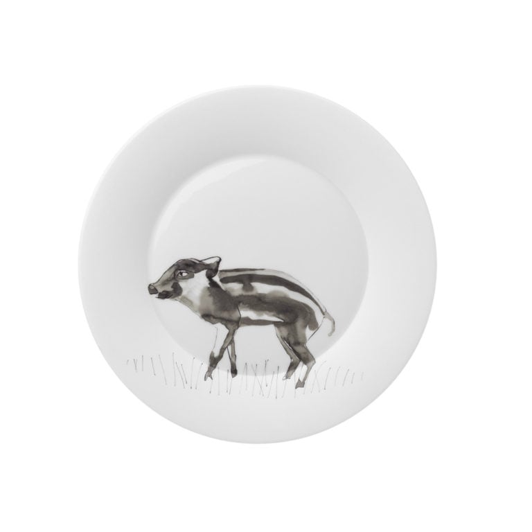 Hering Berlin Piqueur Dessert Plate Young Boar Hering Berlin Piqueur Dessert Plate Young Boar