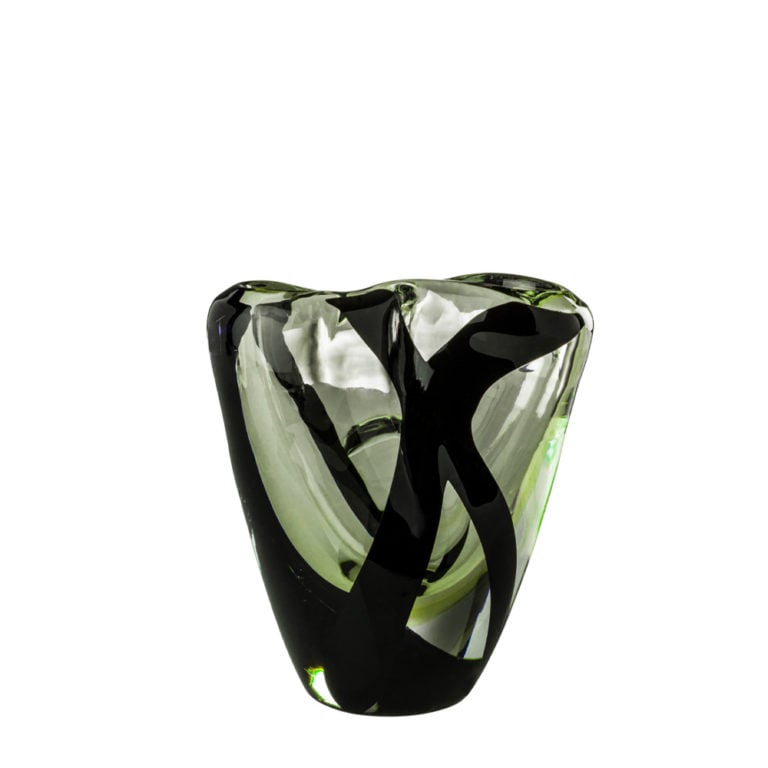 Venini Black Belt Otto Grass Green Black Small