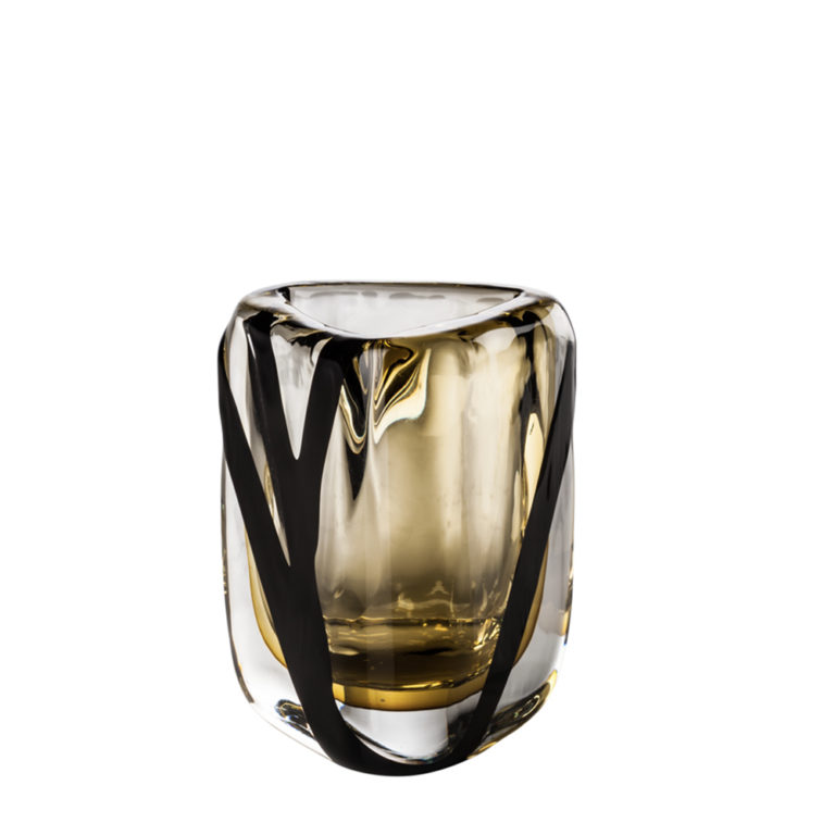 Venini Black Belt Triangolo Tea Small Venini Black Belt Triangolo Tea Small