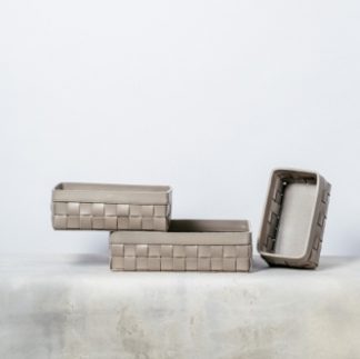 Rabitti Mondina Rectangular Basket Small