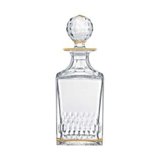 Saint-Louis Apollo Gold Rim Decanter