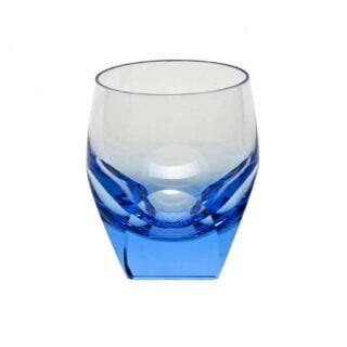 Moser Bar Double Old Fashioned Aquamarine