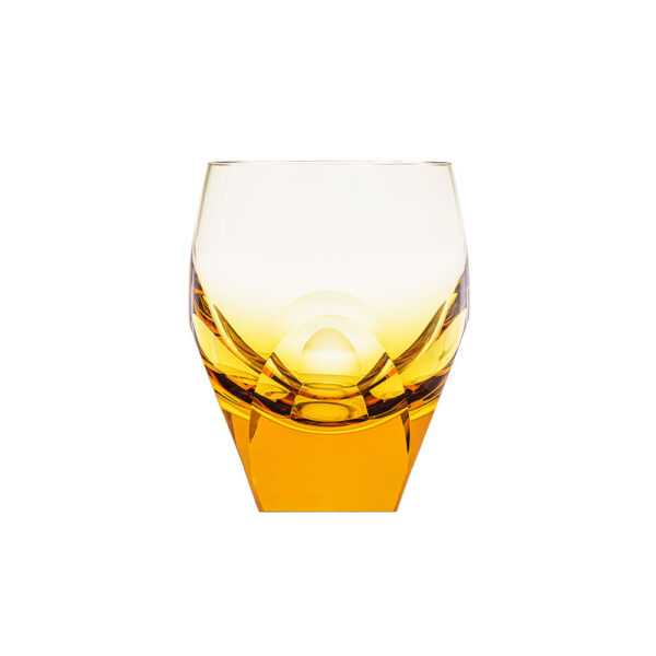 Moser Bar Crystal Shot Glass Topaz