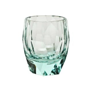 Moser Cubism Double Old Fashioned Beryl