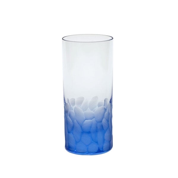 Moser Pebbles Highball Aquamarine