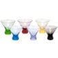 Moser Pebbles Stemless Martini Glasses