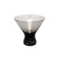 Moser Pebbles Stemless Martini Smoke