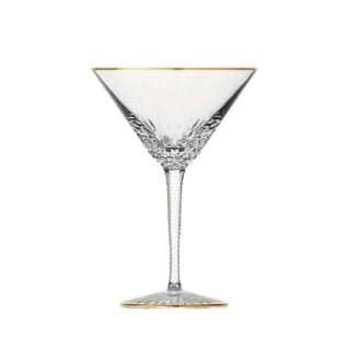Saint-Louis Apollo Gold Rim Barware